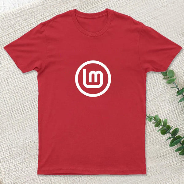 Linux Mint Logo Monochrome Edition T-Shirt