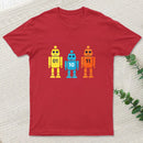 Binary Code Robot 01 10 11 Tech Geek Humor T-Shirt