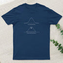Normal Distribution, Paranormal Distribution Math Gift T-Shirt