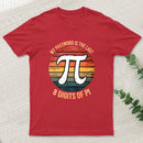 My Password Is The Last 8 Digits of Pi Gift Math Pi Day T-Shirt