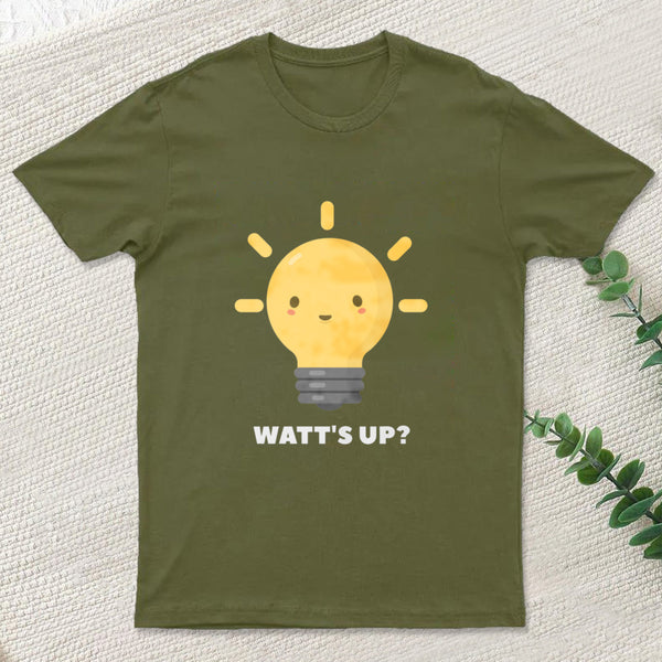 Funny Physics Electricity Watt Pun T-Shirt T-Shirt