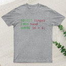 Programmer Humor Middle Finger T-Shirt