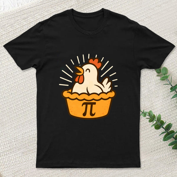 Funny Chicken Pot - Pi Day T-Shirt