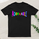 Colorfully Adorkable fun funny dork nerdish geek design T-Shirt