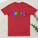 Colorfully Adorkable fun funny dork nerdish geek design T-Shirt