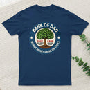 Funny Father Bank Fathers Day T-Shirt