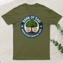 Funny Father Bank Fathers Day T-Shirt