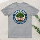 Funny Father Bank Fathers Day T-Shirt