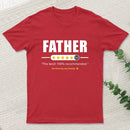 Five Stars Father's Day T-Shirt