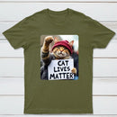 Cat Lives Matter Protest Cat T-Shirt