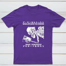 Demon Skeleton Holding Glass With Text T-Shirt