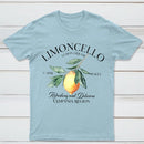 Limoncello Lemon Liquor Capri Italia Refreshing And Delicious Campania Region T-Shirt
