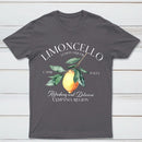 Limoncello Lemon Liquor Capri Italia Refreshing And Delicious Campania Region T-Shirt