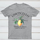 Limoncello Lemon Liquor Capri Italia Refreshing And Delicious Campania Region T-Shirt