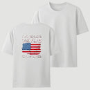 Two Genders One Flag Zero Apologies American Flag Design Unisex Classic T-shirt
