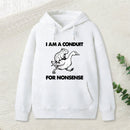 For Nonsense Geek Hoodie
