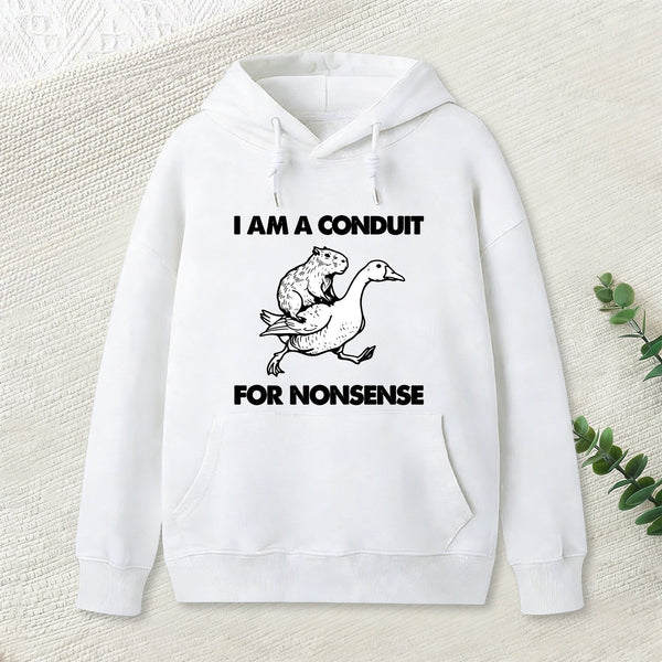 For Nonsense Geek Hoodie