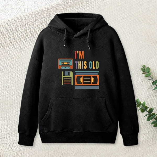 Im This Old Vintage Nerd Hoodie