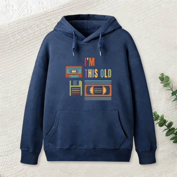 Im This Old Vintage Nerd Hoodie