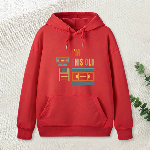 Im This Old Vintage Nerd Hoodie