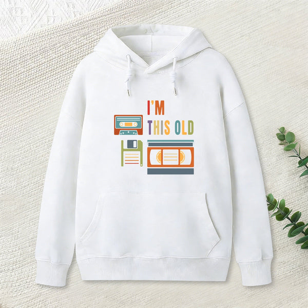 Im This Old Vintage Nerd Hoodie