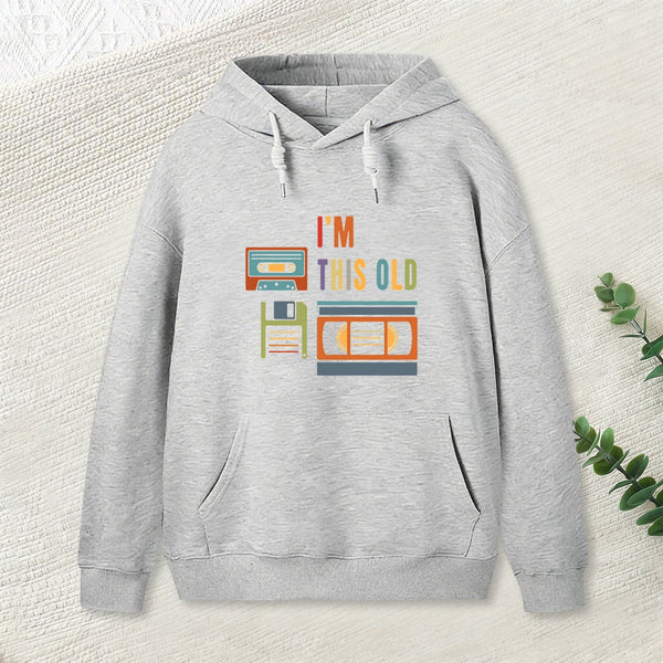 Im This Old Vintage Nerd Hoodie