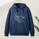 Rabbit or Duck Funny Geek Hoodie