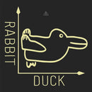 Rabbit or Duck Funny Geek Hoodie