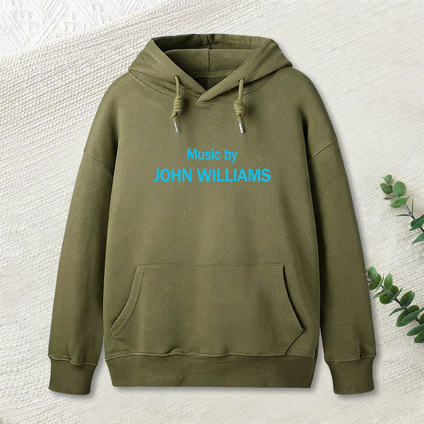Music by John Williams Geek Hoodie