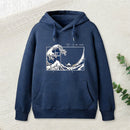 The Great Fibonacci Wave Science Geek Hoodie