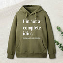 Funny Idiot Hoodie