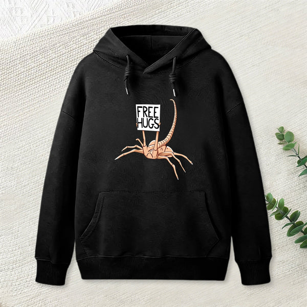 FreeHugs-Alien Xenomorph Hoodie
