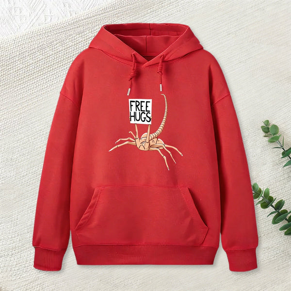 FreeHugs-Alien Xenomorph Hoodie