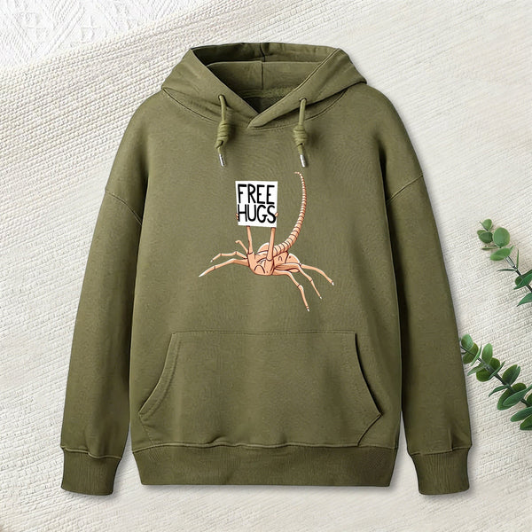 FreeHugs-Alien Xenomorph Hoodie