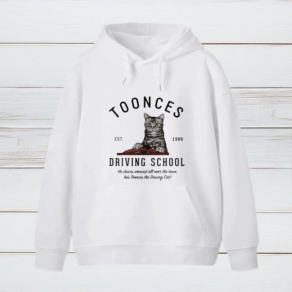Toonces Driving School Est 1989 Inkestyle Hoodie