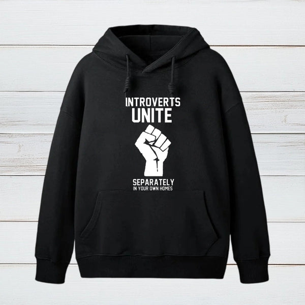 Introverts Unite Inkestyle Hoodie