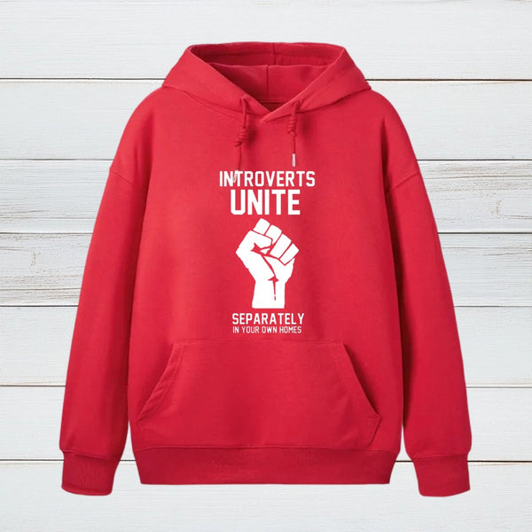 Introverts Unite Inkestyle Hoodie