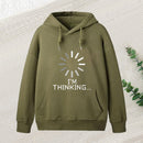 Im Thinking Loading Wheel Hoodie