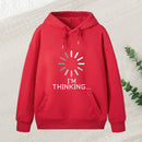 Im Thinking Loading Wheel Hoodie