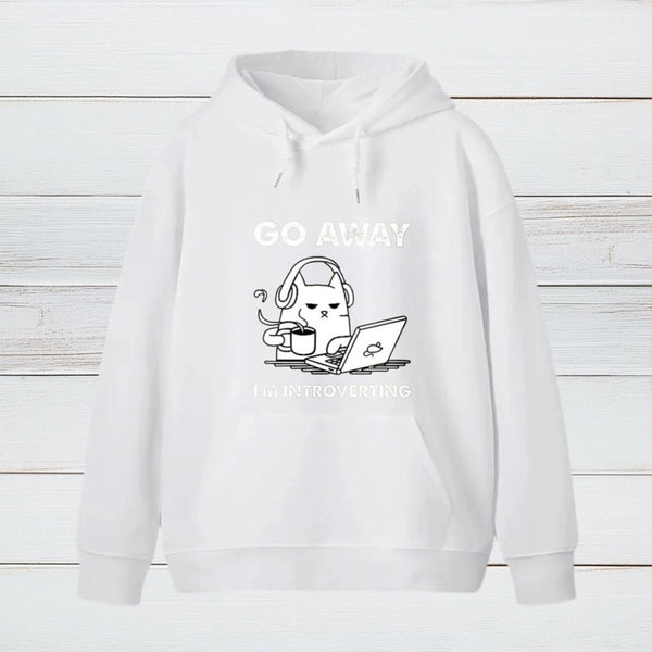 Go Away I'm Introverting Inkestyle Hoodie
