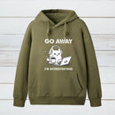 Go Away I'm Introverting Inkestyle Hoodie