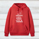 The composition of the universe Science Geek Hoodie