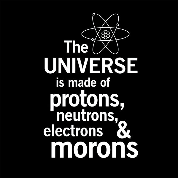 The composition of the universe Science Geek Hoodie