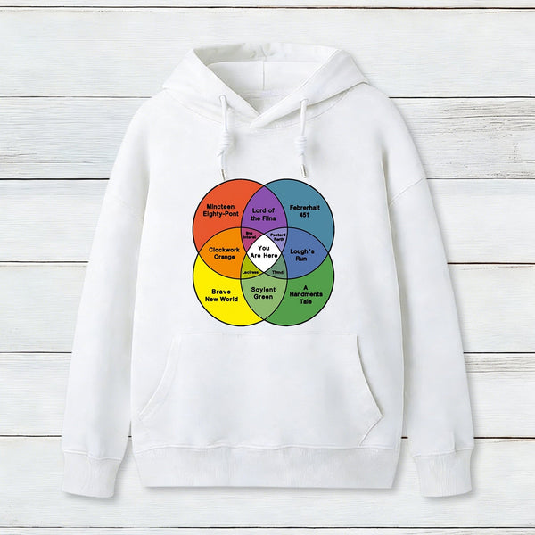 You Are Here Geek Hoodie