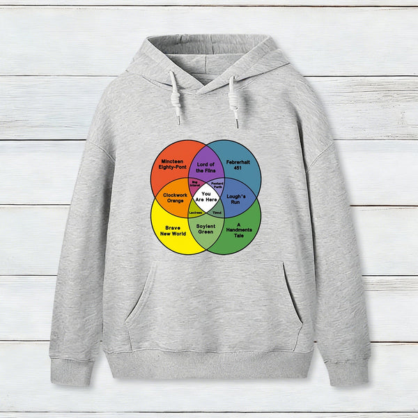 You Are Here Geek Hoodie