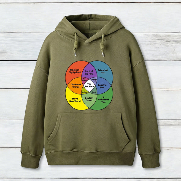 You Are Here Geek Hoodie