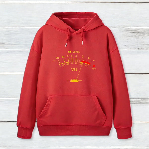 Volume VU Meter Vintage Hoodie