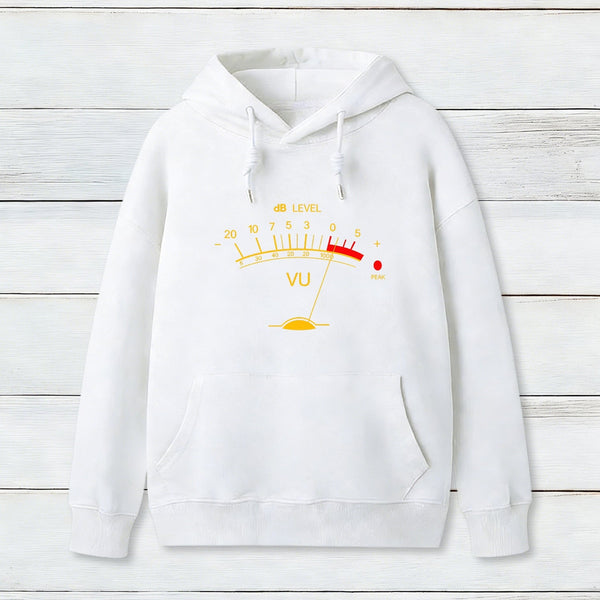 Volume VU Meter Vintage Hoodie