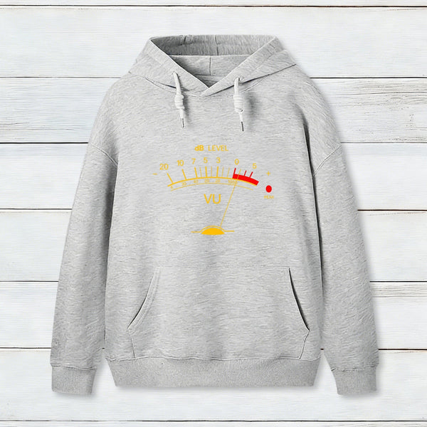 Volume VU Meter Vintage Hoodie