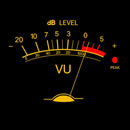 Volume VU Meter Vintage Hoodie